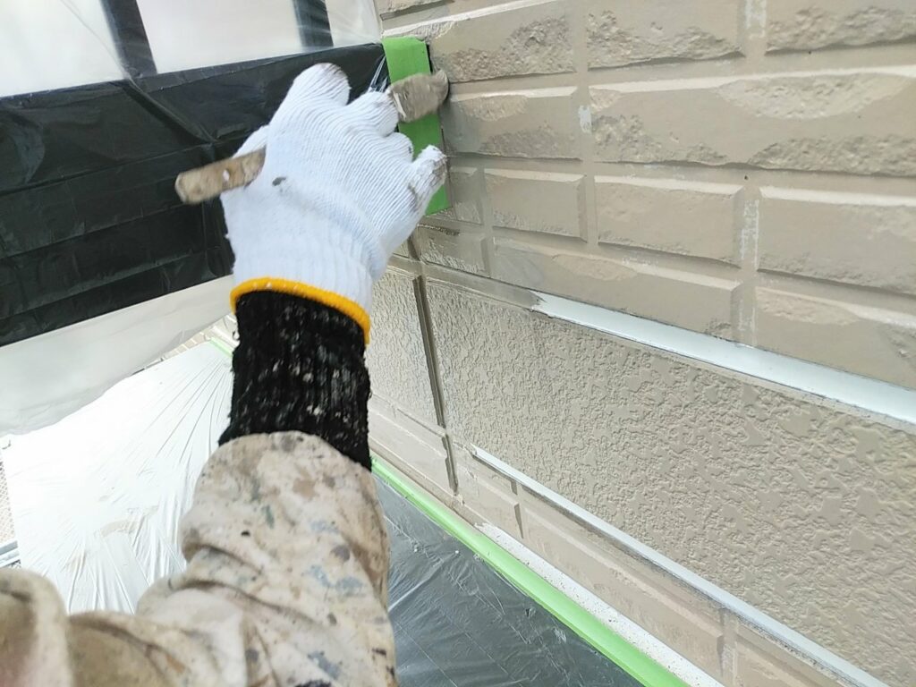 北九州市小倉南区にて屋根・外壁塗装をさせて頂いていますー１２
